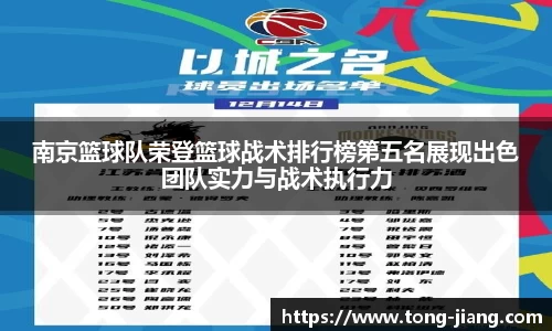 南京篮球队荣登篮球战术排行榜第五名展现出色团队实力与战术执行力