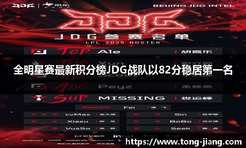 全明星赛最新积分榜JDG战队以82分稳居第一名